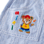 Classic Bear Vehicles Collection Embroidered 6-Length Pants