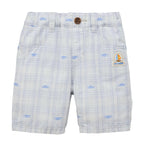 Yacht Patch Plaid Shorts