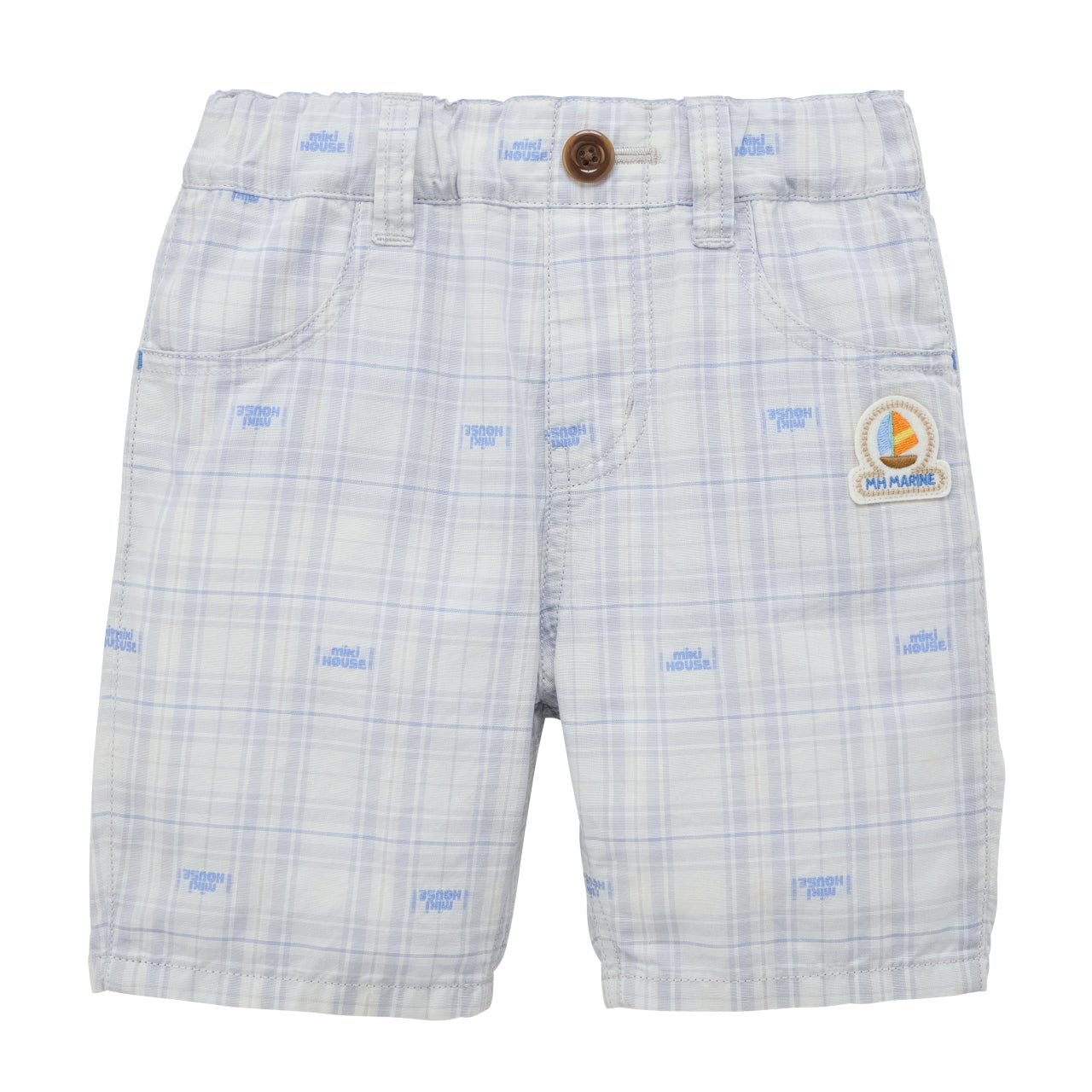 Yacht Patch Plaid Shorts