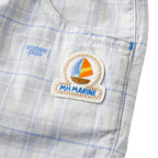 Yacht Patch Plaid Shorts