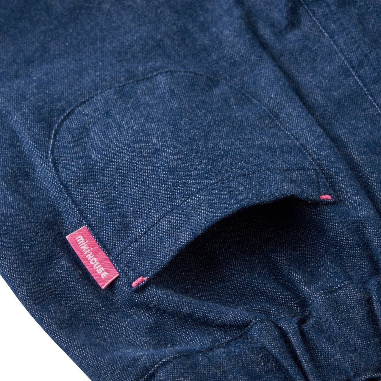 Usako Retro Game Denim-Style Trousers