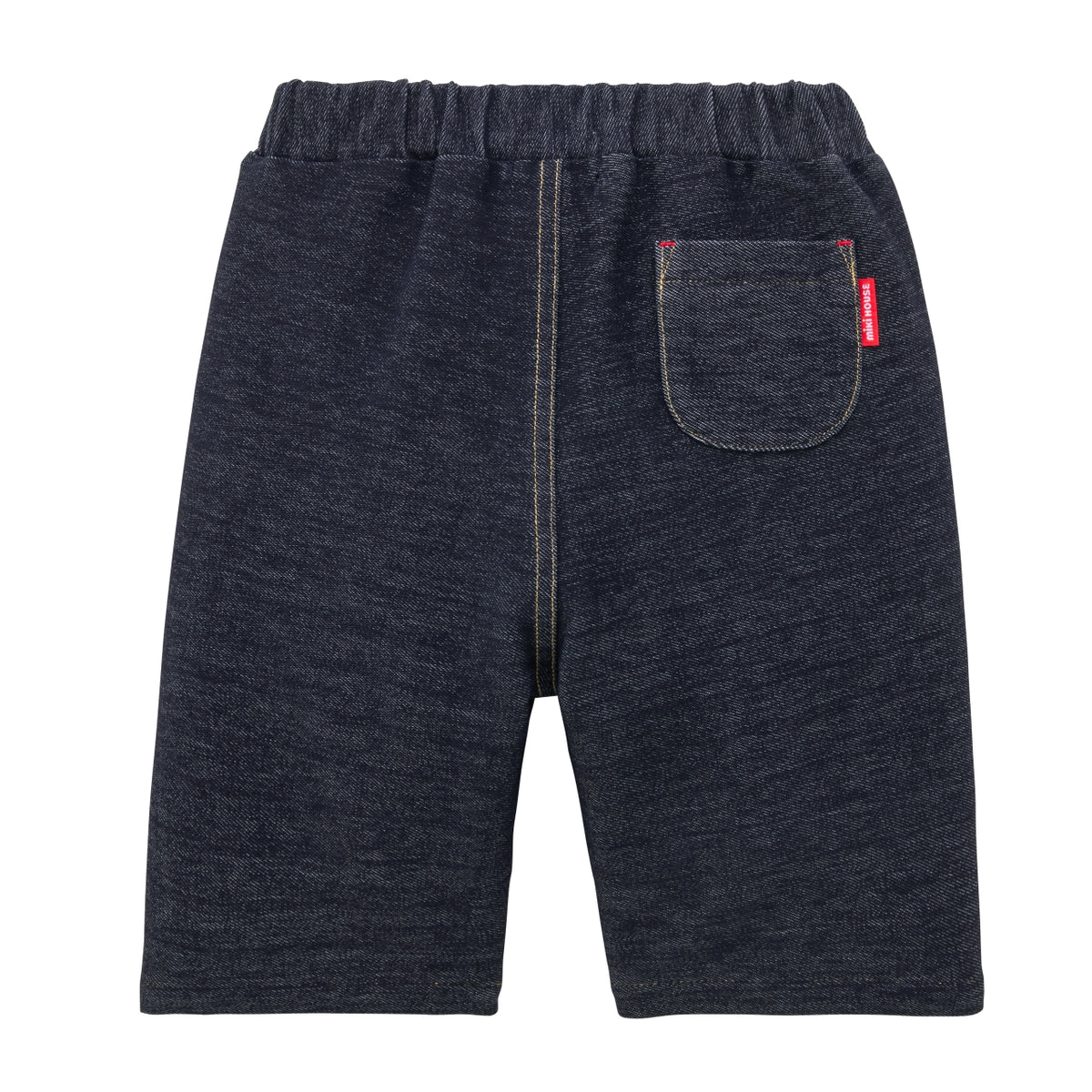 Yacht Embroidered Stretch Denim Cropped Trousers