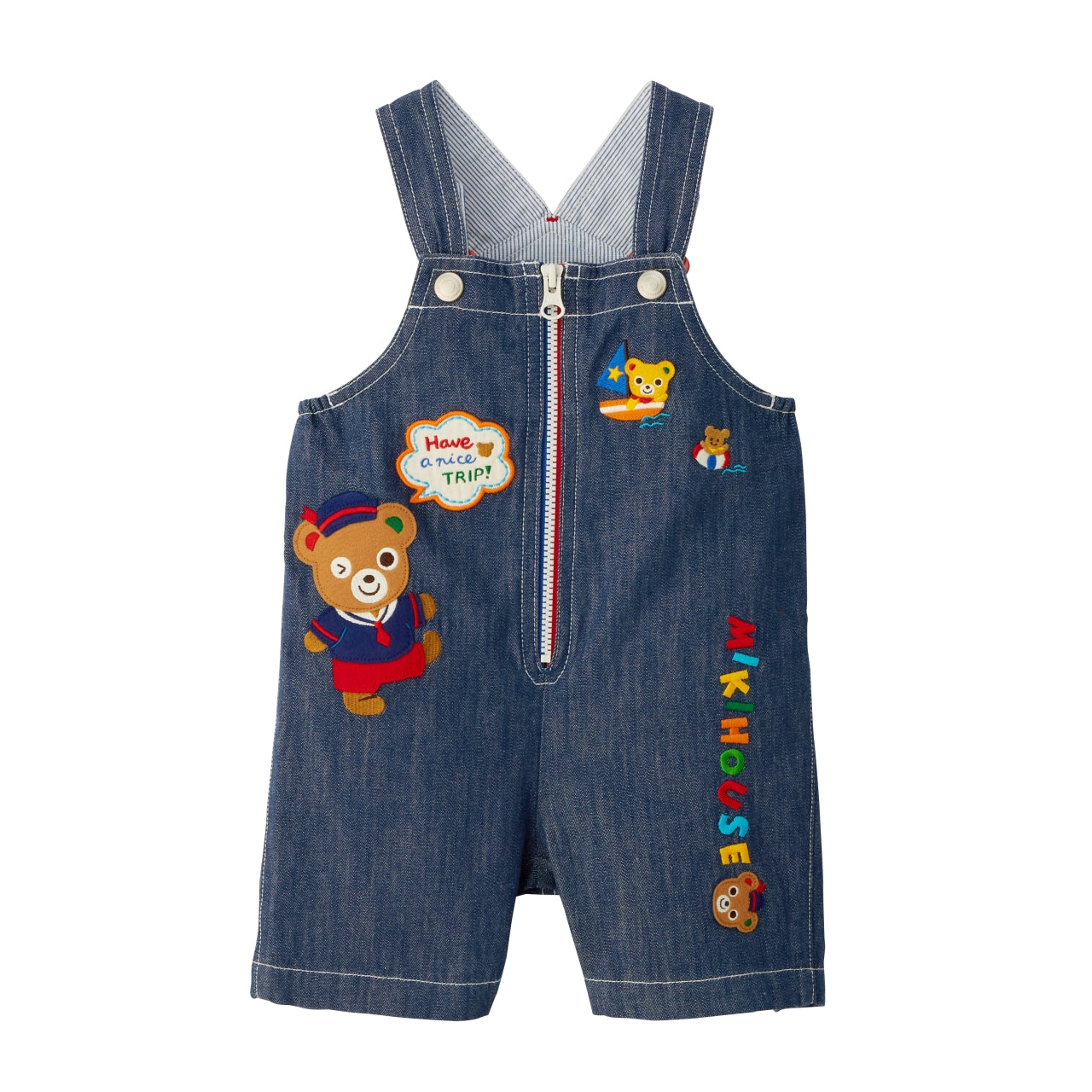 Pucchi’s Zip-Up Denim Overalls
