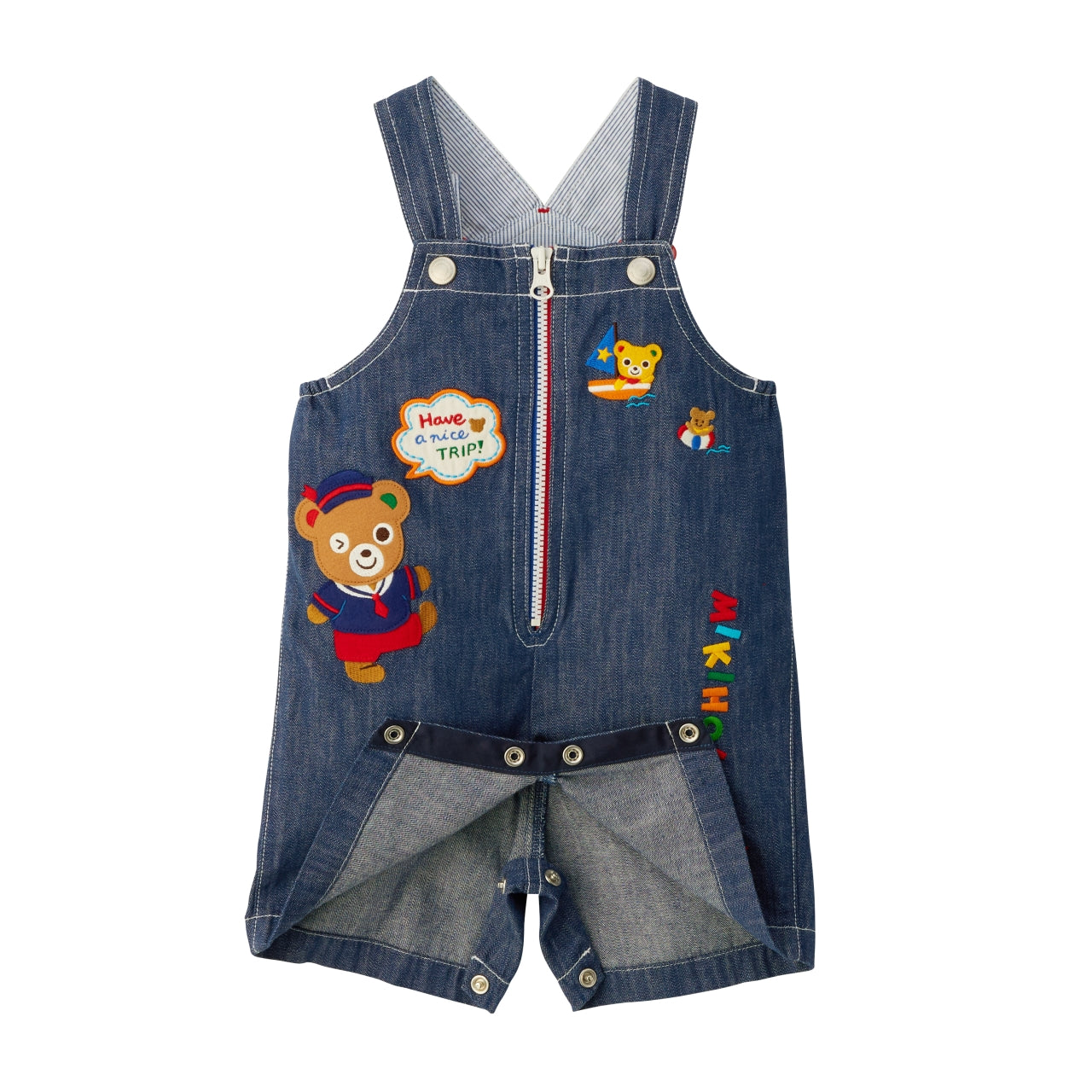 Pucchi’s Zip-Up Denim Overalls