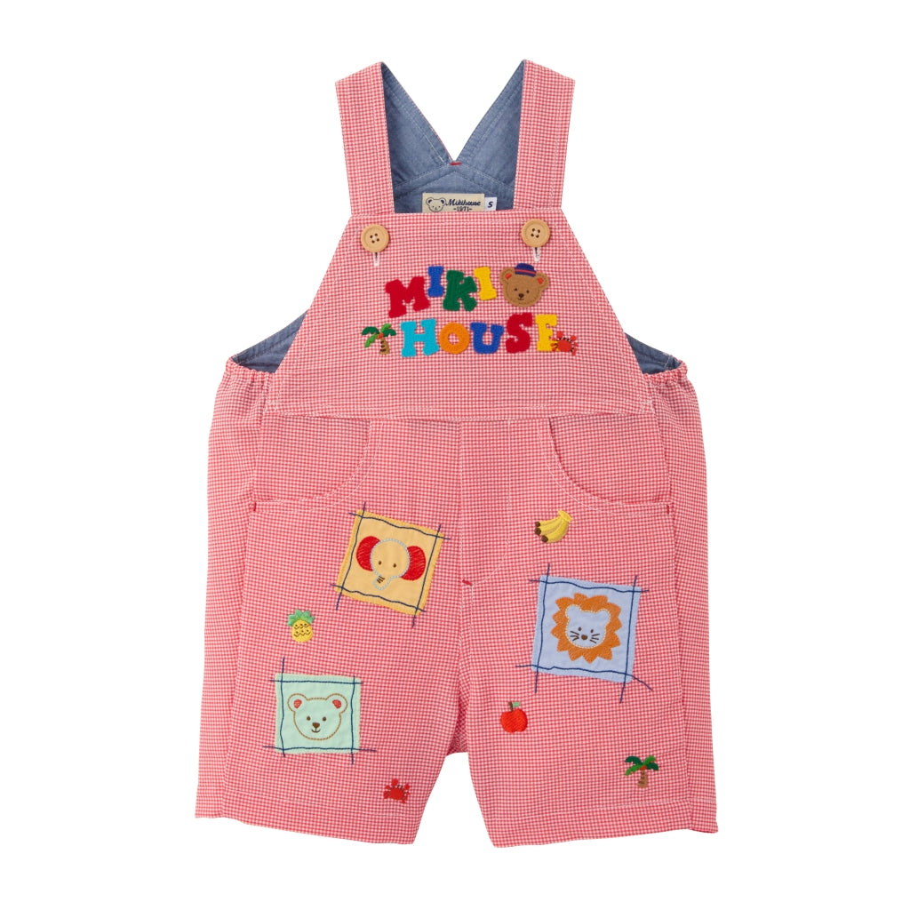 Classic MIKI HOUSE Bear Sailor Overalls