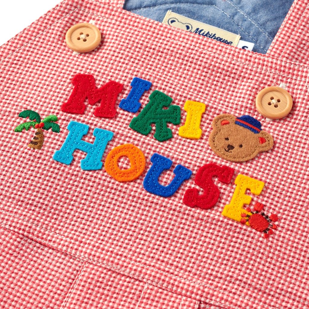 Classic MIKI HOUSE Bear Sailor Overalls