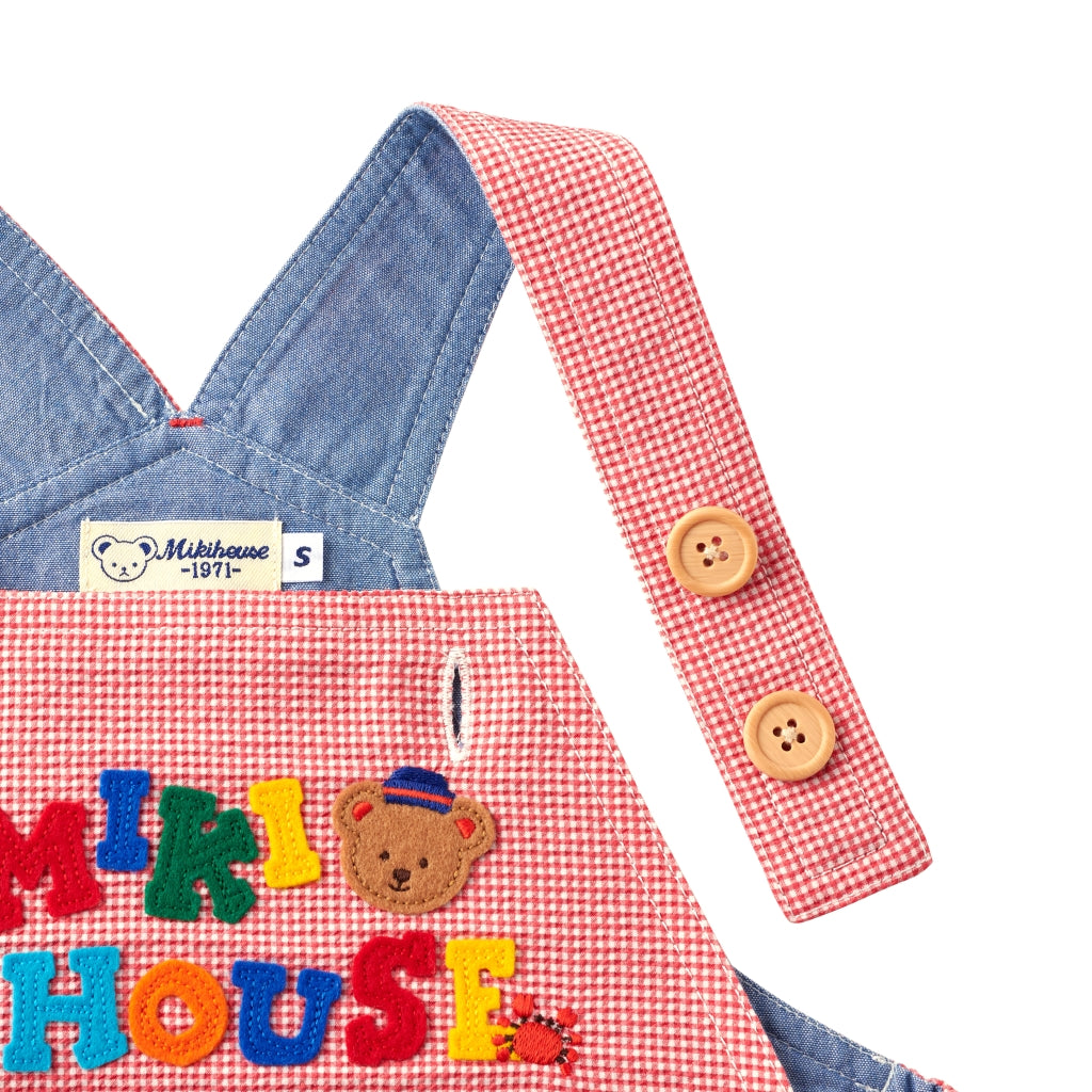 Classic MIKI HOUSE Bear Sailor Overalls
