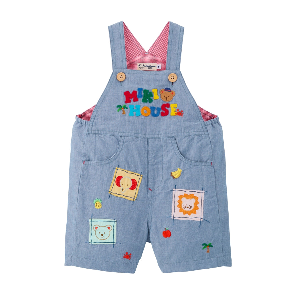 Classic MIKI HOUSE Bear Sailor Overalls