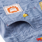 Classic MIKI HOUSE Bear Sailor Overalls
