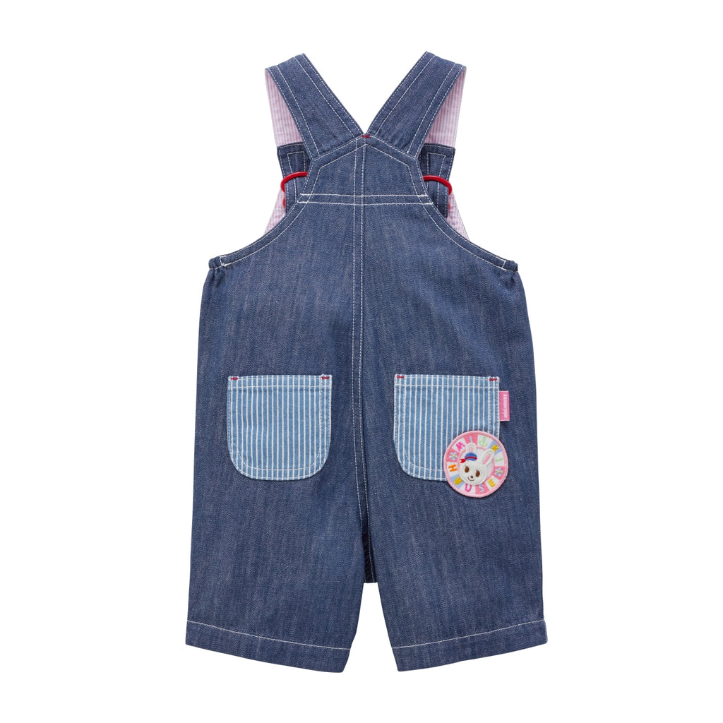 Usako’s Zip-Up Denim Overalls