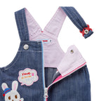 Usako’s Zip-Up Denim Overalls