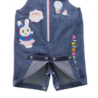 Usako’s Zip-Up Denim Overalls