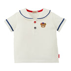 Pucchi's Sailor Collar Polo Shirt
