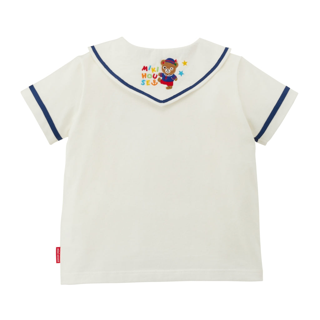 Pucchi's Sailor Collar Polo Shirt