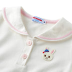 Usako's Sailor Collar Polo Shirt