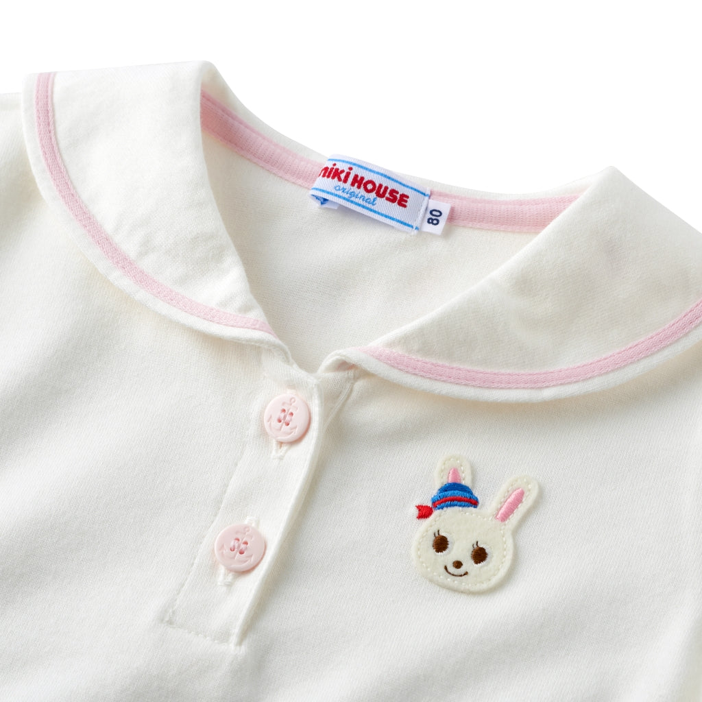 Usako's Sailor Collar Polo Shirt