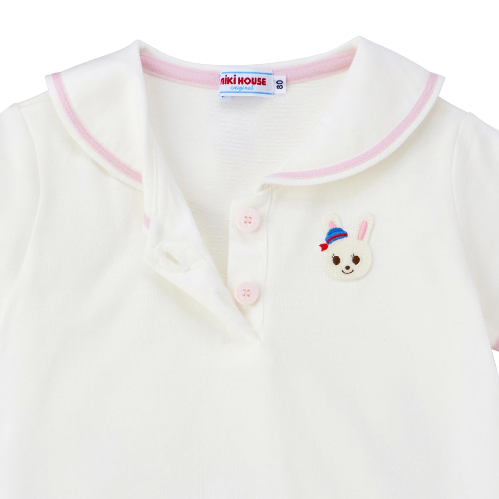 Usako's Sailor Collar Polo Shirt