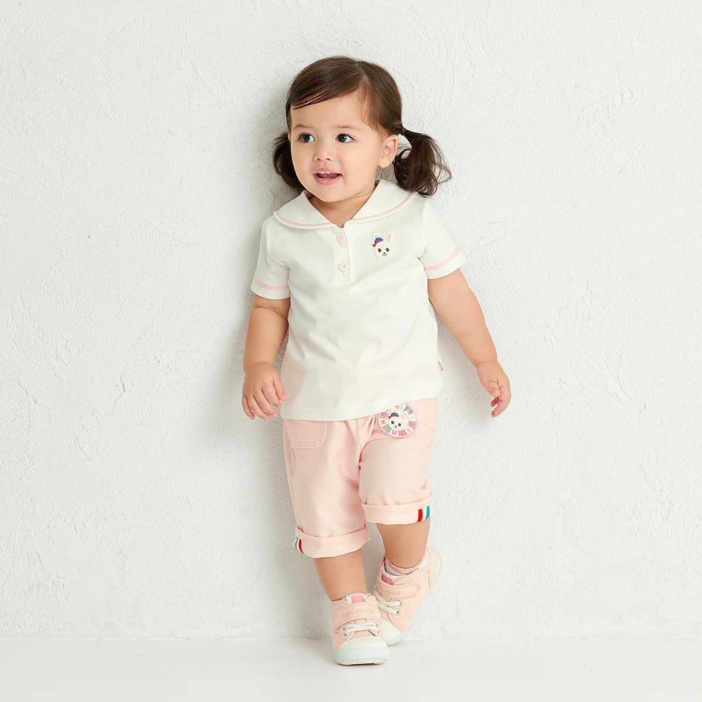 Usako's Sailor Collar Polo Shirt