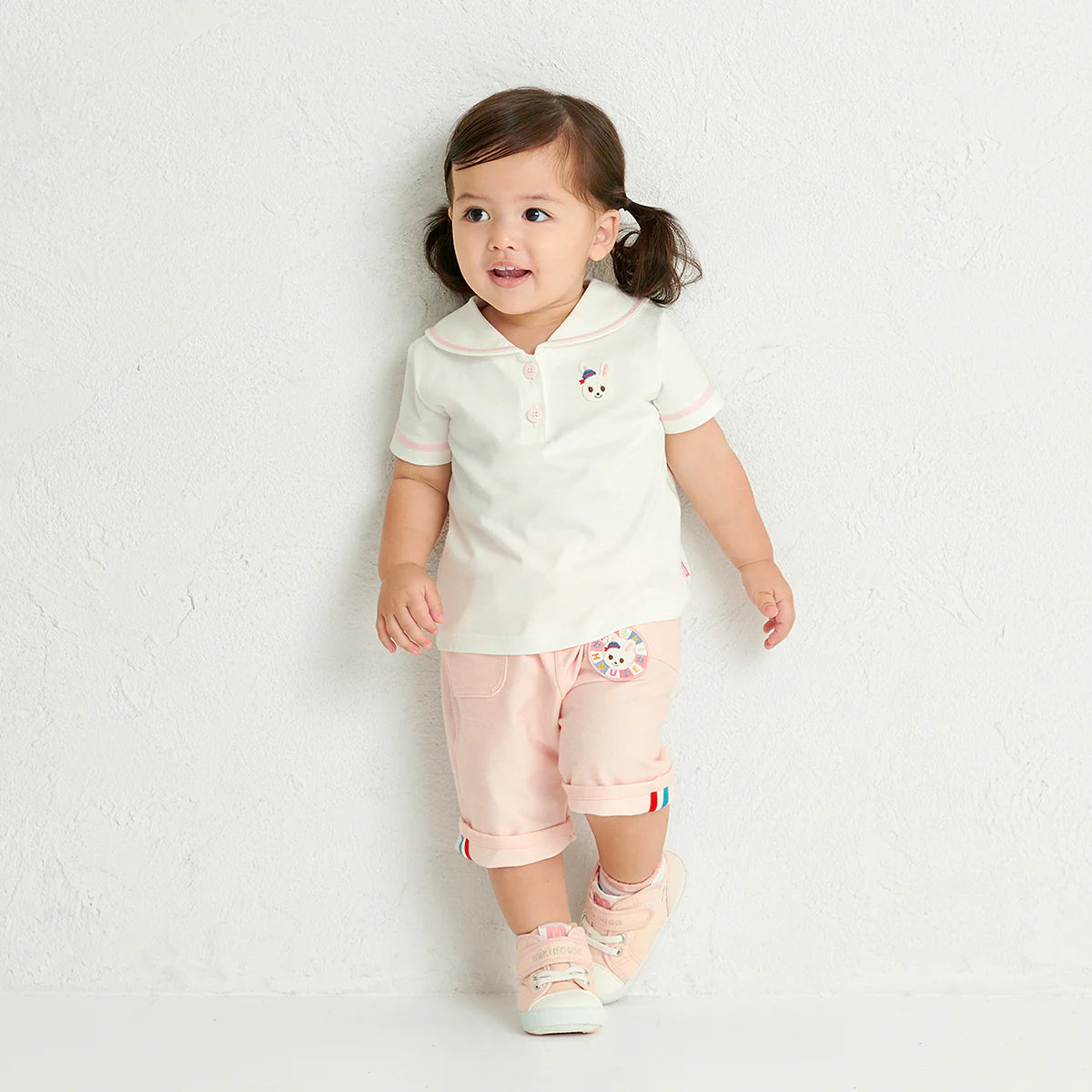 Usako's Sailor Collar Polo Shirt