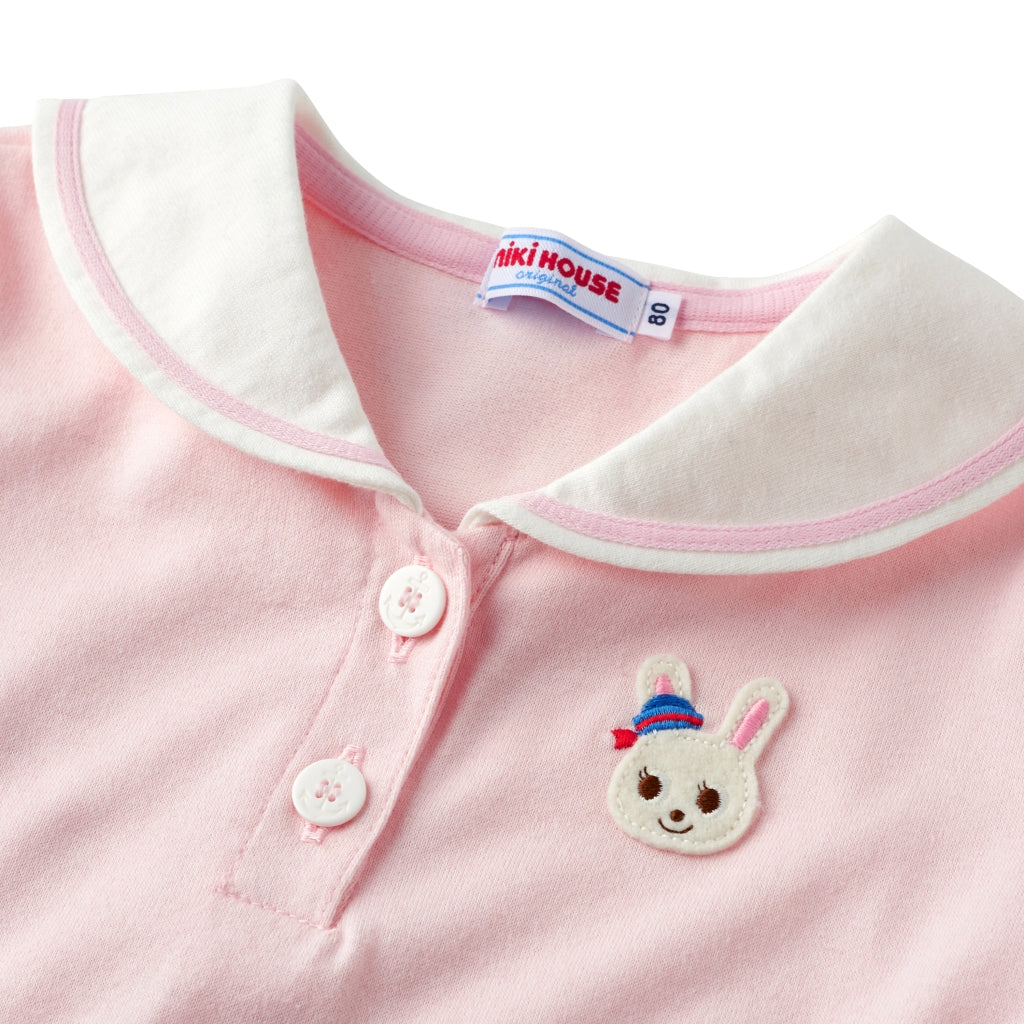 Usako's Sailor Collar Polo Shirt