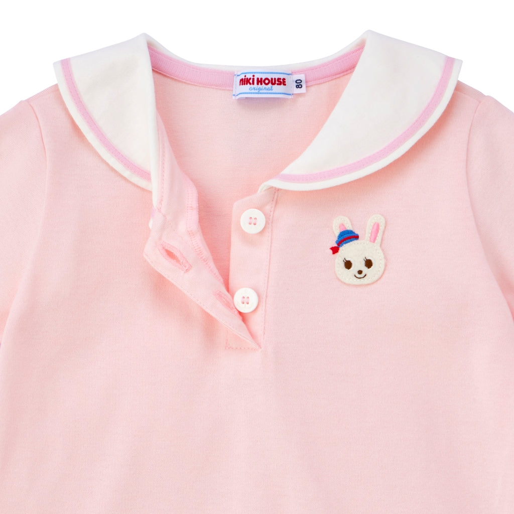 Usako's Sailor Collar Polo Shirt
