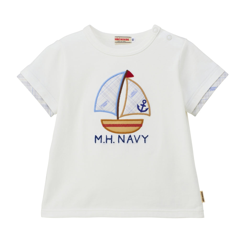Yacht Embroidered T-Shirt