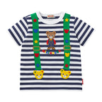 Pucci's Striped Suspender Tee