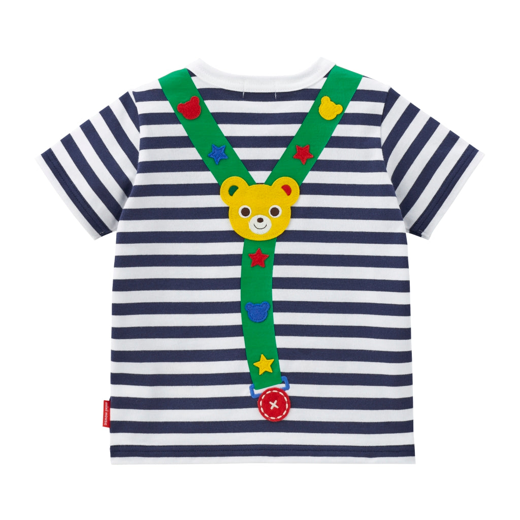 Pucci's Striped Suspender Tee