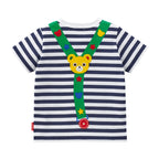 Pucci's Striped Suspender Tee