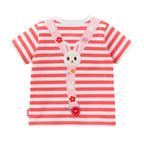 Usako's Striped Suspender Tee