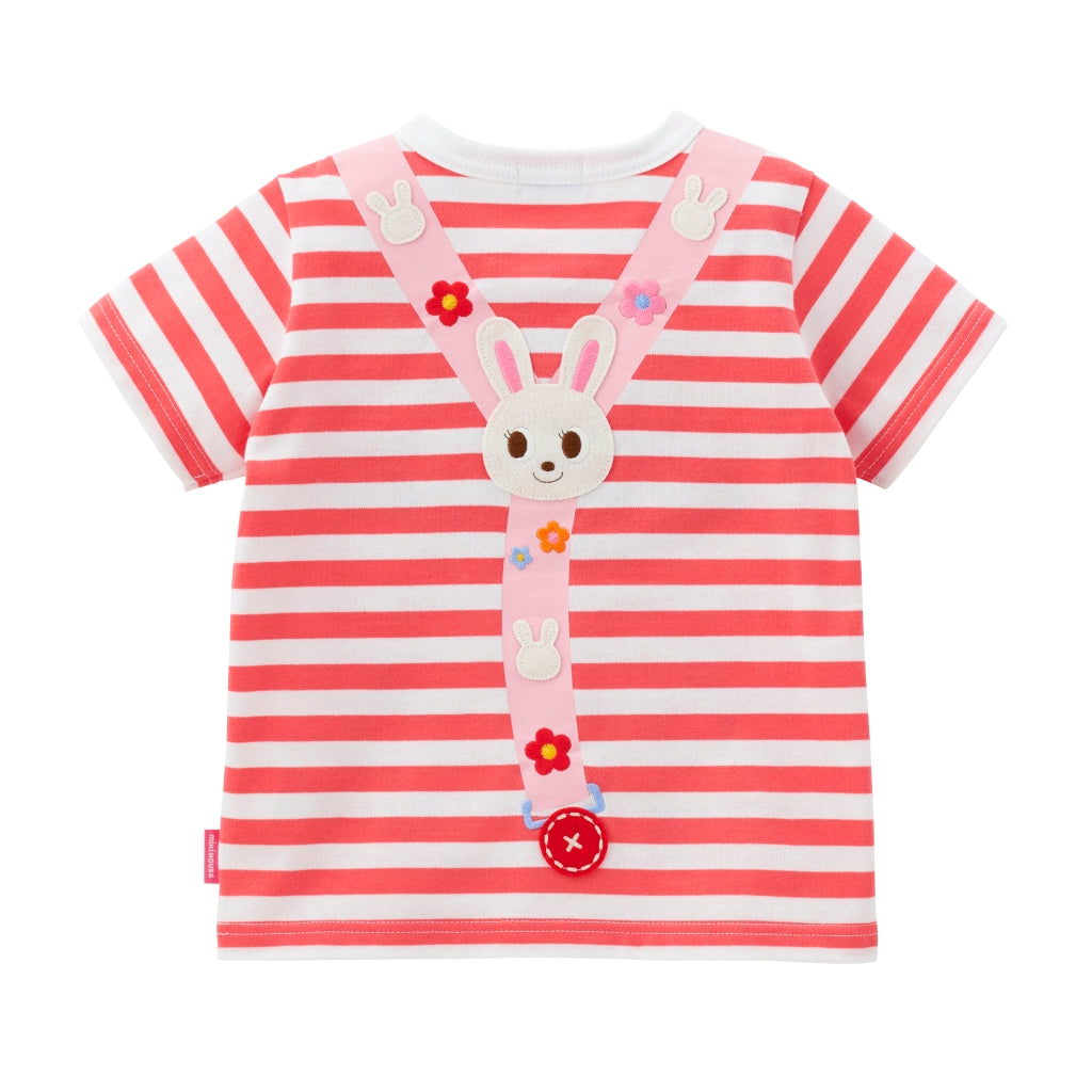 Usako's Striped Suspender Tee