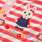 Usako's Striped Suspender Tee