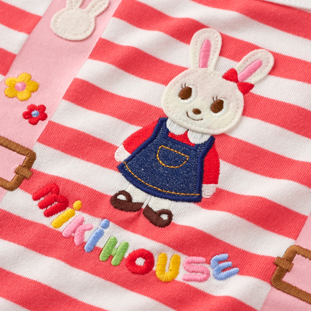 Usako's Striped Suspender Tee