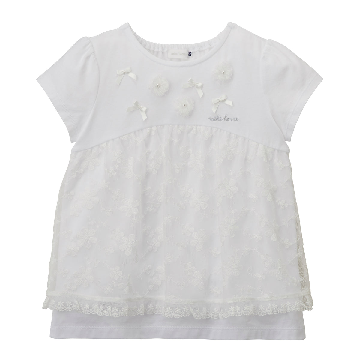 Enchanting Blooms Short Sleeve T Shirt Beads