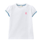 Silhouette Bear Puff-Sleeve T-Shirt