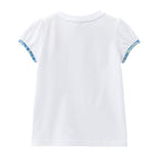 Silhouette Bear Puff-Sleeve T-Shirt