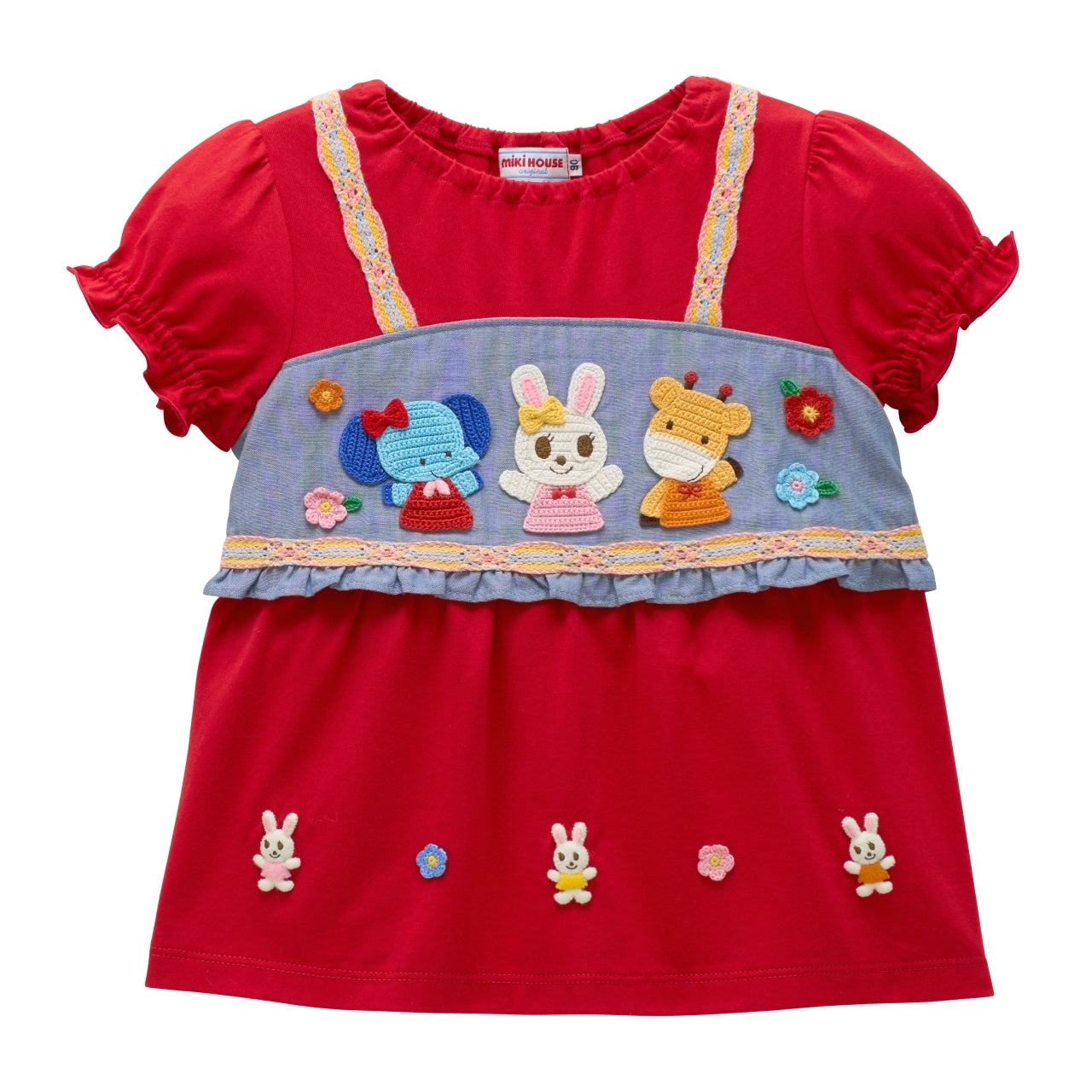 Pucchi & Usako Exclusive Collection Bustier-Style Layered T-Shirt