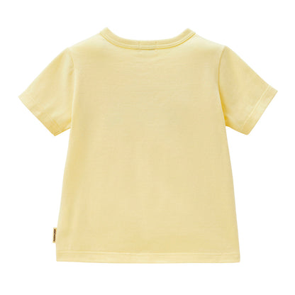 Bear Trio Nursery Walk Cotton Tee - Ivory