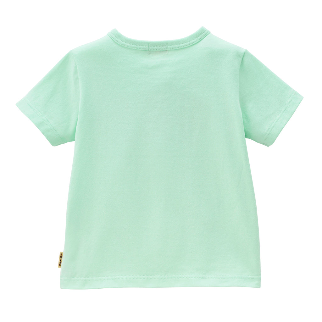 Bear Trio Nursery Walk Cotton Tee - Ice Green