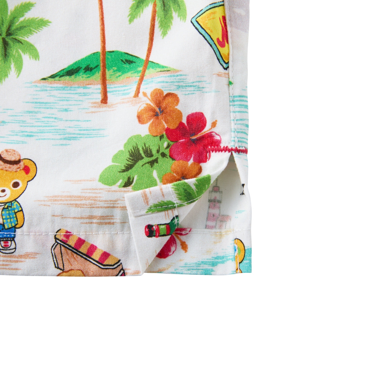 Tropical Pucchi & Palm Tree Aloha Shirt