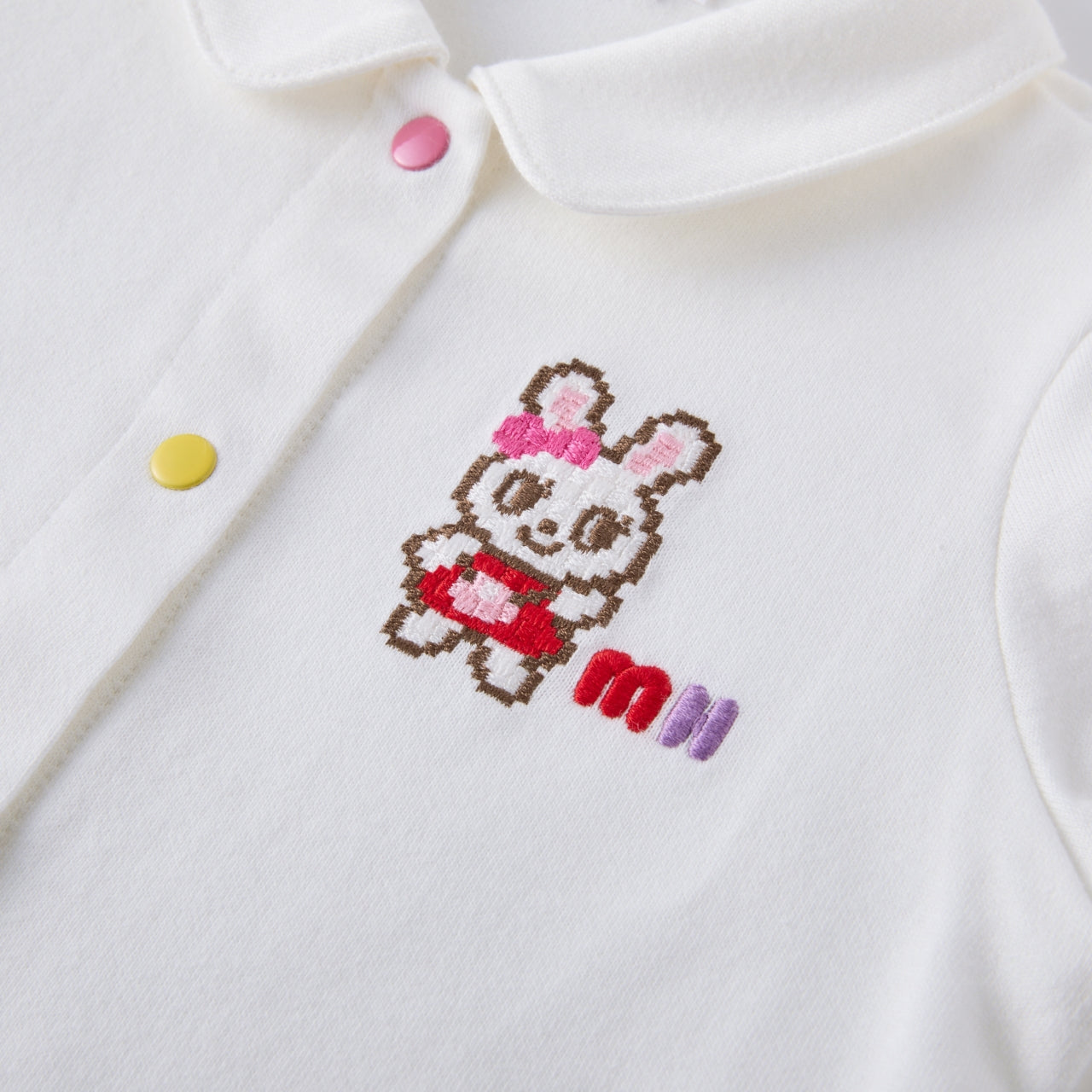 Usako Retro Game Detail Blouse