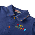 Retro Logo Short-Sleeved Blouse