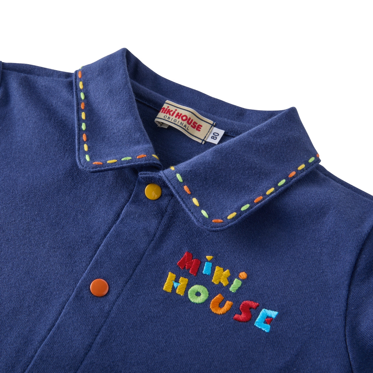 Retro Logo Short-Sleeved Blouse