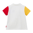 Pucchi Retro Game Color-Block Polo Shirt