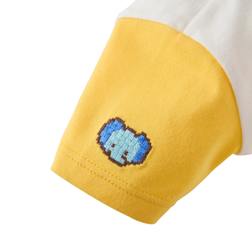 Pucchi Retro Game Color-Block Polo Shirt