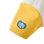 Pucchi Retro Game Color-Block Polo Shirt