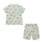 MIKI HOUSE Bear Loungewear Set