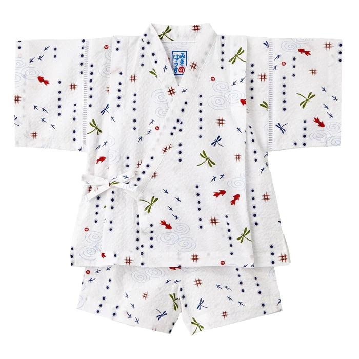 Goldfish & Dragonfly Japanese Jinbei