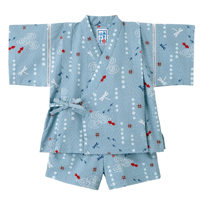 Goldfish & Dragonfly Japanese Jinbei