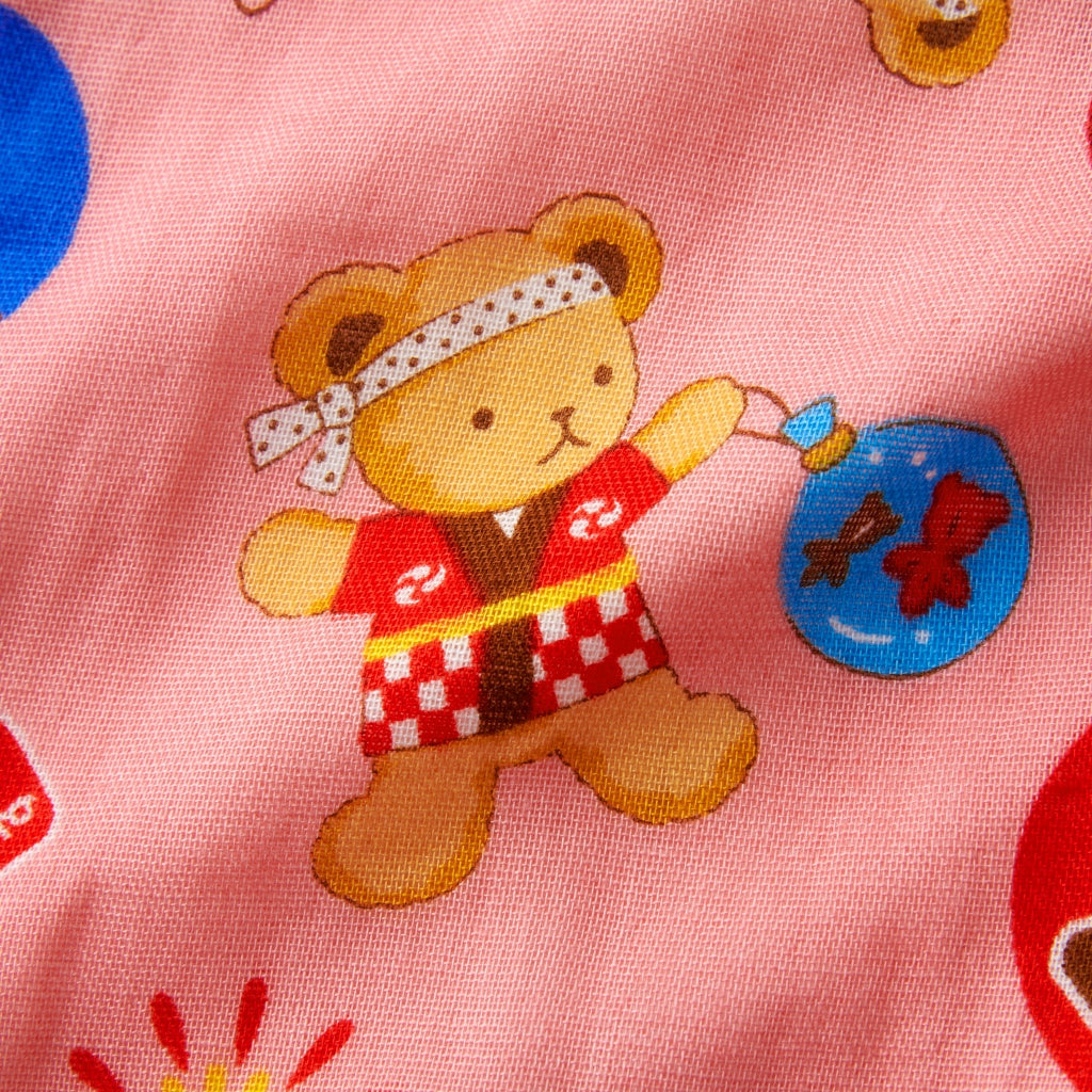 Teddy Bear Festivities Summer Jinbei